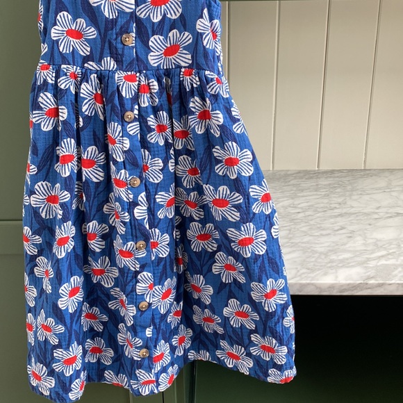 Hanna Andersson 4th of July Dress 8 130cm - Picture 3 of 7